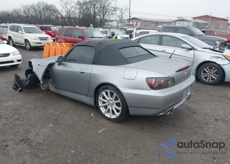 2007 Honda S2000 из США, поврежденный, VIN JHMAP21467S001289
